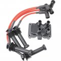 Aip Electronics Tune Up Kit Complete With Ignition Coil Pack And Low Ohm Spark Plug Wires Compatible 2011-2015 Ford Fiesta 1 6l