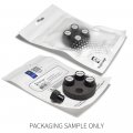 Ipick Image For Cadillac Crest Logo In White On Black Aluminum Tire Valve Stem Caps