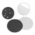 Uxcell 5-inch Hook And Loop Sanding Disc Wet Dry Silicon Carbide 180 240 320 Grit Assorted 30 Pcs