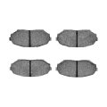 Disc Brake Pads For Geo Storm 1990 1991 1992 1993 Semi Metallic Friction Material Front Position 1 81 Inner Height 4 33 In