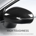 Jswan 2pcs Real Dry Carbon Fiber Door Rearview Mirror Cover For Mercedes Benz A200 A180 A220l Cla35 Cla45 Amg Cla200 Cla260