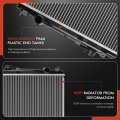 A-premium Engine Coolant Radiator With Transmission Oil Cooler Compatible Mazda Miata 1999-2005 L4 1 8l Automatic Replace