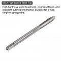 Uxcell 5pcs Machine Thread Taps 8-36 Unf H2 High Speed Steel 6542 Straight Flute Screw Milling Threading Tapping Repair Tools