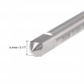 Uxcell Metric Spiral Point Machine Screw Tap M5 Thread H2 Cobalt Titanium Plating M35 Hss