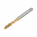 Uxcell Metric Spiral Point Machine Screw Tap M5 Thread H2 Cobalt Titanium Plating M35 Hss