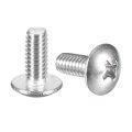 10-24 X 1 2 Truss Head Phillips Machine Screws Full Thread Drive 304 Stainless Steel 18-8 Quantity 50 