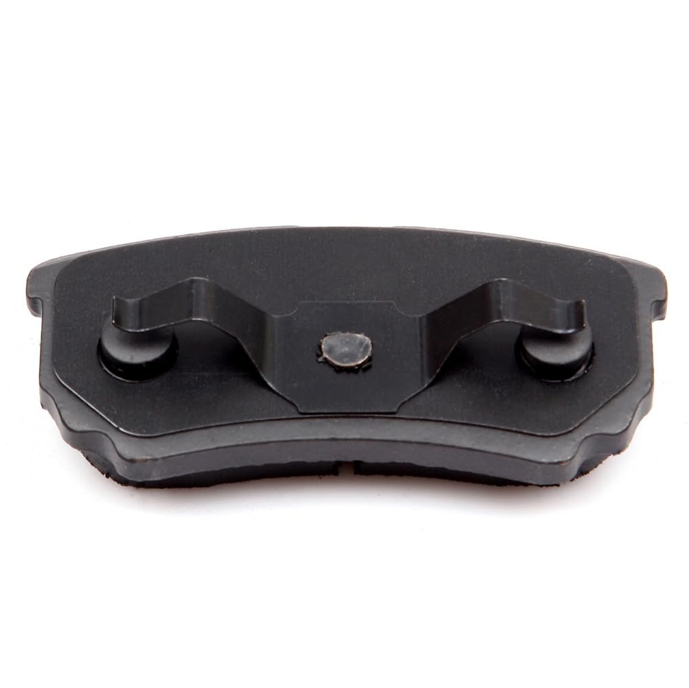 Rear D1037 Ceramic Disc Brake Pad Set With Hardware For Chrysler 200 Sebring Dodge Avenger Caliber Jeep Compass Patriot