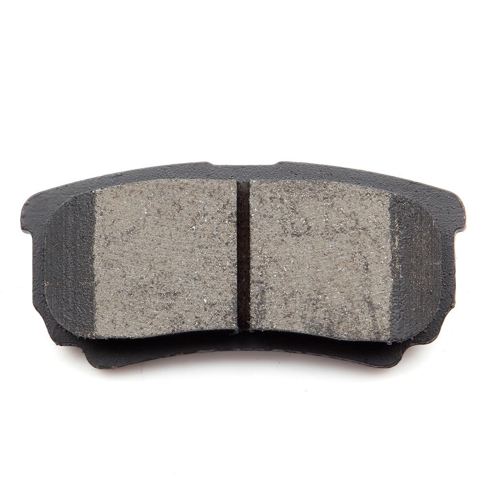 Rear D1037 Ceramic Disc Brake Pad Set With Hardware For Chrysler 200 Sebring Dodge Avenger Caliber Jeep Compass Patriot