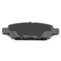 Rear D1037 Ceramic Disc Brake Pad Set With Hardware For Chrysler 200 Sebring Dodge Avenger Caliber Jeep Compass Patriot