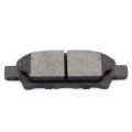 Rear D1037 Ceramic Disc Brake Pad Set With Hardware For Chrysler 200 Sebring Dodge Avenger Caliber Jeep Compass Patriot