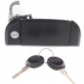 Volkswagen Eurovan Exterior Door Handle Front Passenger Side Smooth Black 1992-2003 With Key Hole Trim All Submodels 