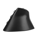 Side Mirror Triangle Base Cover For 2018-2023 Black Weather Protective Trim Rearview