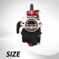 Pe22fl Carburetor 22mm For 110cc 125cc 130cc 140cc Flange Motorcycle Engine With Carb Jets Replacement Predator212 Apollo Tao