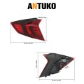 Antuko 1 Pack Tail Light Driver Side Replacement For Sonata 2020-2022 Left Rear Lamp