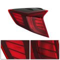 Antuko 1 Pack Tail Light Driver Side Replacement For Sonata 2020-2022 Left Rear Lamp