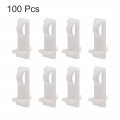 Uxcell Plastic Shelf Support Pegs 5mm -locking Cabinet Clips Shelf Bracket Holder Peg For Kitchen Furniture Book Shelves