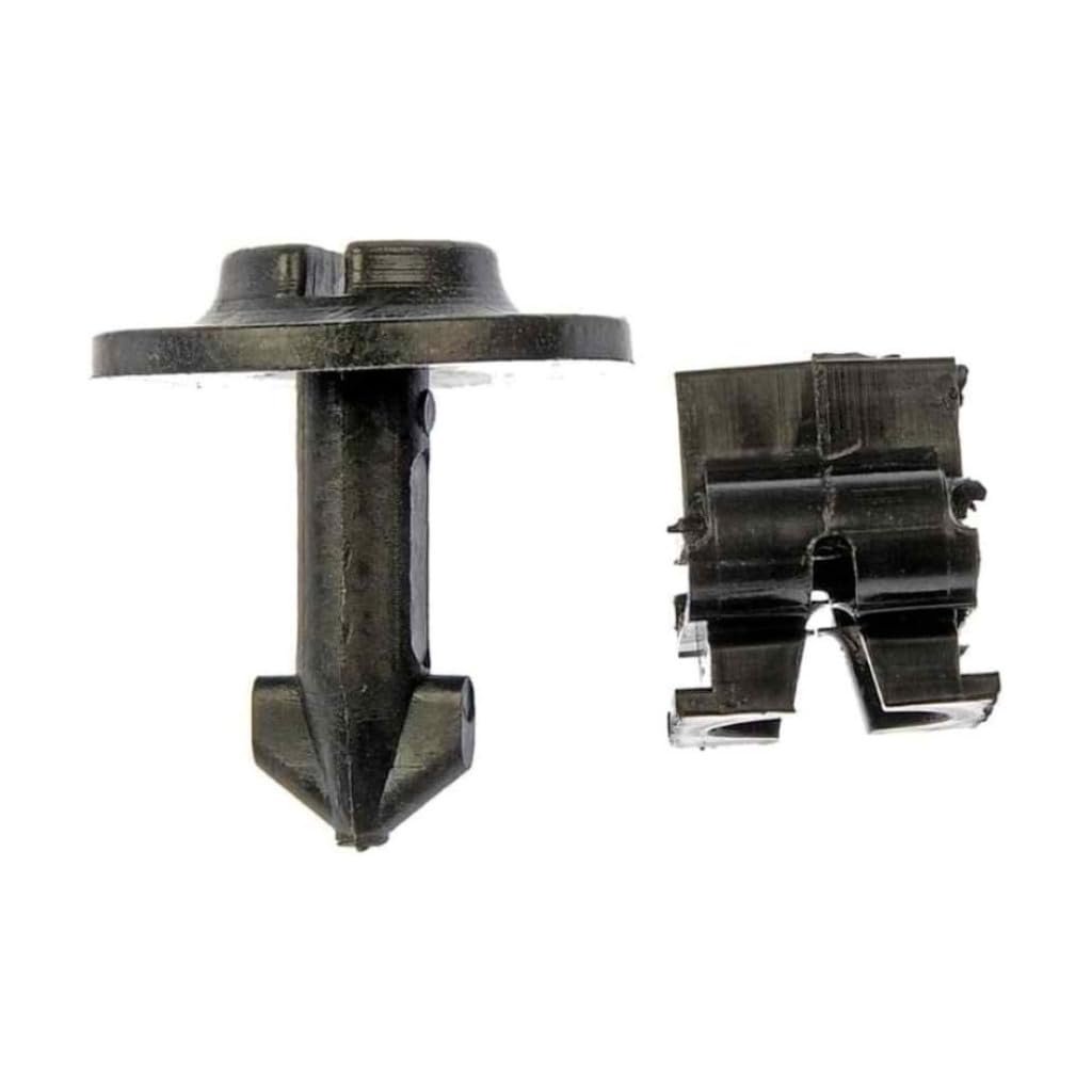 Engine Splash Shield Retainer For Audi 100 Quattro 1992 1993 1994 Nylon Black Fasteners 0 91 In Length 10 Pieces Replacement