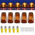 Cab Maker Roof Running Light Cover Base 5x Amber T10 194 168 5050 Led Bulbs For Chevy Gmc C1500 C2500 C3500 K1500 K2500 K3500