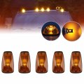 Cab Maker Roof Running Light Cover Base 5x Amber T10 194 168 5050 Led Bulbs For Chevy Gmc C1500 C2500 C3500 K1500 K2500 K3500