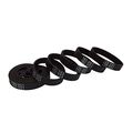 Bemonoc 2gt Timing Belt 102-2gt-6 Rubber Conveyor L 102mm W 6mm 51 Teeth In Closed Loop For 3d Printer Pack Of 10pcs