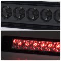 Oem Spoiler Model Led Rear 3rd Third Brake Light High Mount Stop Lamp Compatible With Ford Mustang Lx Hatchback 87-93 Smoked