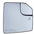 Spieg Fo1325140 Passenger Side Mirror Glass Replacement For Ford F-150 F150 2015-2020 Heated W Spotter Backing Plate Power Fold