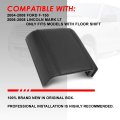 Auto Dynasty Black Center Console Arm Rest Lid Kit W Latch Compatible With Ford F-150 Lincoln Mark Lt 04-08