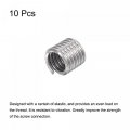 Uxcell Wire Thread Inserts 1 4-20 Unc 5d 304 Stainless Steel Helical Type Coiled Screw Repair Threaded Sleeve Sheath 10pcs
