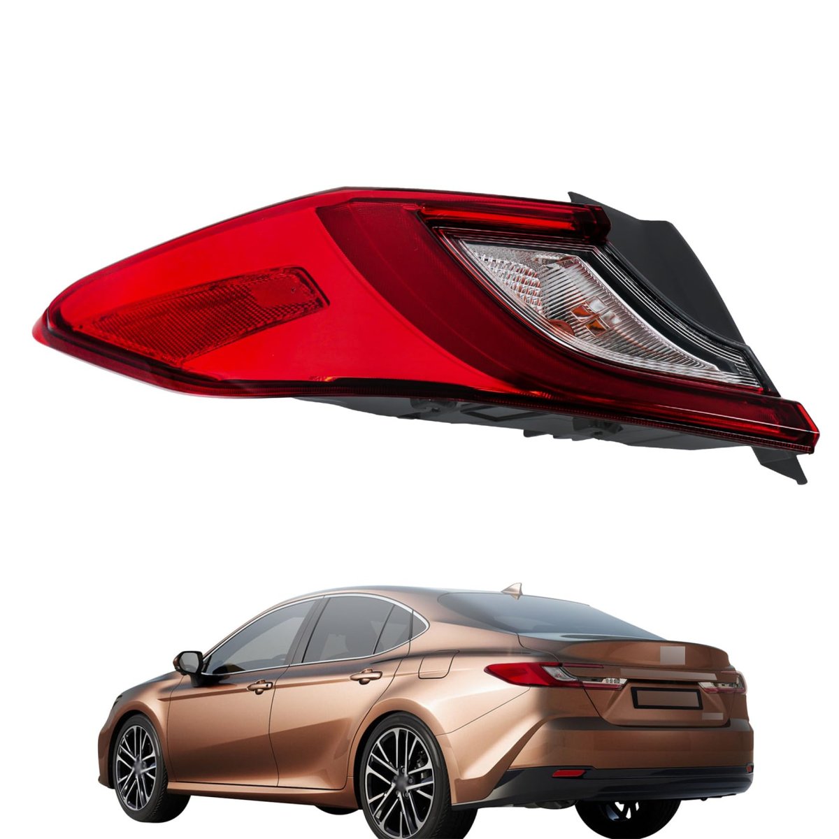 Lh Outer Tail Light Assembly Replacement For Toyota Camry Le Se 2025 Driver Side 81560-aq010