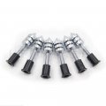 Httmt Mt218-005a- Spike Windscreen Hardware Bolt Kit Chrome Aluminum Bolts Screws Washers Well Nut