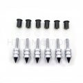 Httmt Mt218-005a- Spike Windscreen Hardware Bolt Kit Chrome Aluminum Bolts Screws Washers Well Nut