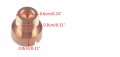 Cicitree 25pcs 6mm Carburettor Main Jets 55-115 Carb Nozzle Set Compatible For Dellorto Phbg Phbh