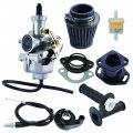Pz27 Carburetor For Honda Xr100 Xr100r Crf100f 4 Stroke Cg 125cc 150cc 200cc 250cc Cnc Intake Manifold 38mm Air Filter Throttle 