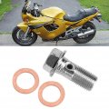 Motorcycle Brake Hollow Screw 10mm M10x1 00 Hose Bolt For Pump