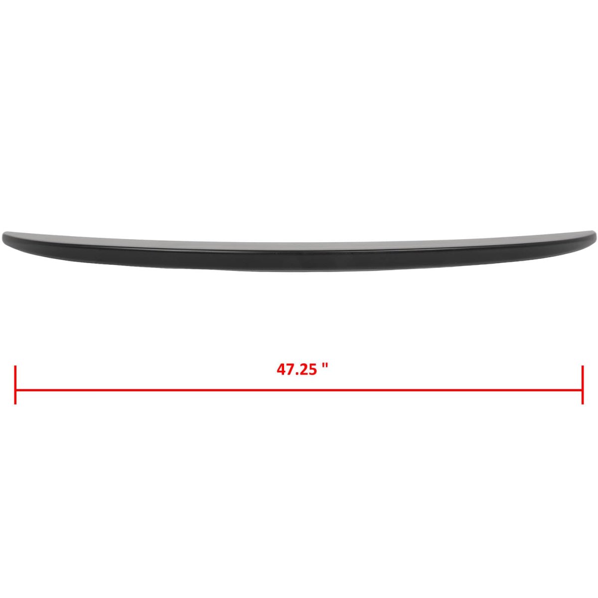 Rear Trunk Lip Spoiler Wing For Chevrolet Cruze 2010 2015 And Limited 2016 Matte Black Abs Plastic Aerodynamic Car