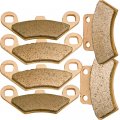 Foreverun Motor Front And Rear Sintered Brake Pads For Polaris 400 Sportsman L 4x4 1994 1995 1996 1997 