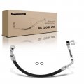 A-premium Outlet Engine Oil Cooler Line Hose Assembly Compatible With Saab 9-5 1999-2009 L4 2 3l