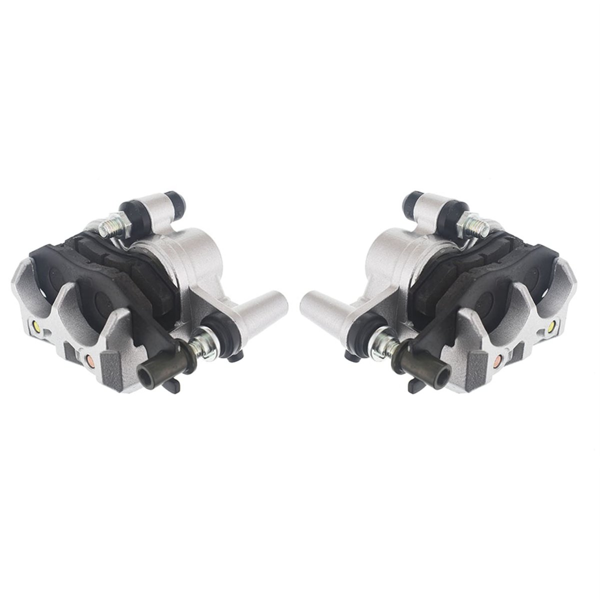 Front Left And Right Brake Calipers With Pads For Maverick 1000 1000r Alloy Piston Kit Anti Ageing Seals Iron Bracket