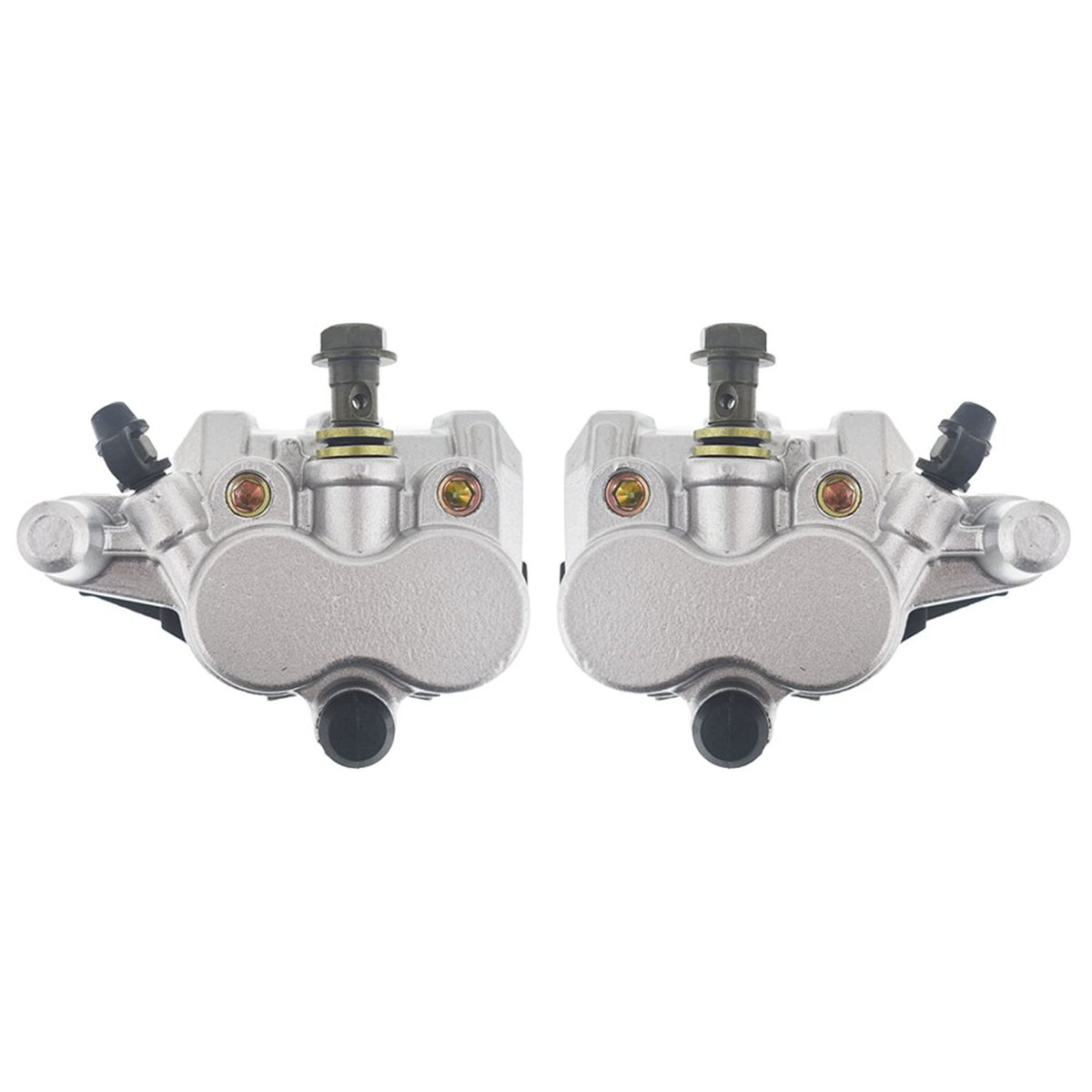 Front Left And Right Brake Calipers With Pads For Maverick 1000 1000r Alloy Piston Kit Anti Ageing Seals Iron Bracket