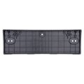 Factory Style Front License Plate Mounting Bracket Compatible With Forte Forte5 Ex Lx 14-16 Matte Black