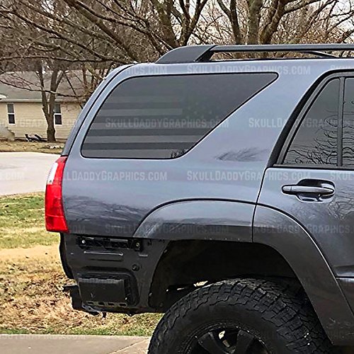 Skull Daddy Graphics Usa Window Flags To Fit Toyota 4runner 2003-2009 Both Sides