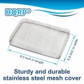 Hqrp 2-pack 5 9 X8 Rv Furnace Water Heater Vent Cover Screen W Installation Tool Compatible With Atwood 6 10 Gallon Suburban