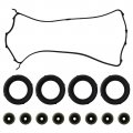 H22a1 Valve Cover Gasket Set With Spark Plug Tube Seals And Grommets Compatible For 1993-1996 Honda Prelude Vtec Coupe 2-door