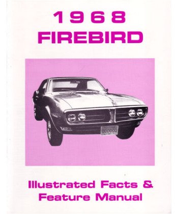 1968 Pontiac Firebird Facts Features Sales Brochure Options Colors Accessories