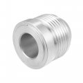 X Autohaux Car Auto 16an Male Weld On Fitting Bung Hose Adapter Fuel Oil Aluminum Alloy Silver Tone Pack Of 4