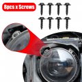 X Autohaux 1 Pair 7 Inch Round Headlight Mounting Bracket Ring Headlamp Bezels Cover For Jeep Wrangler Jk 2007-2017 Black