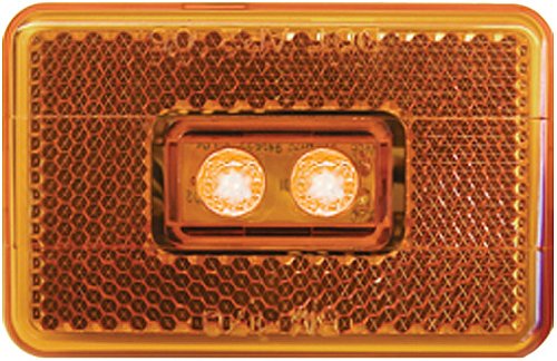 PM Peterson 146A Amber 2" Round Clearance/Side Marker Light 