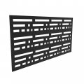 Barrette Outdoor Living 73030577 Morse Decorative Screen Panel Black 