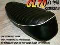 New Replacement Seat Cover Fits Cl70 K1 Honda Cl 70 1970 034