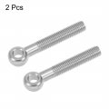 Uxcell M14 X 85mm Machinery Shoulder Swing Lifting Eye Bolt 304 Stainless Steel Metric Thread 2pcs